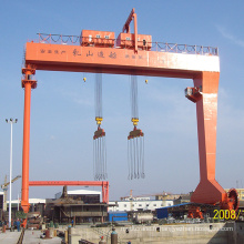 125t + 75 / 30t portique de bâtiment de bateau avec le chariot parallèle double